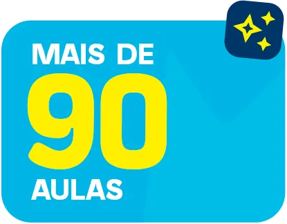 Mais de 90 aulas